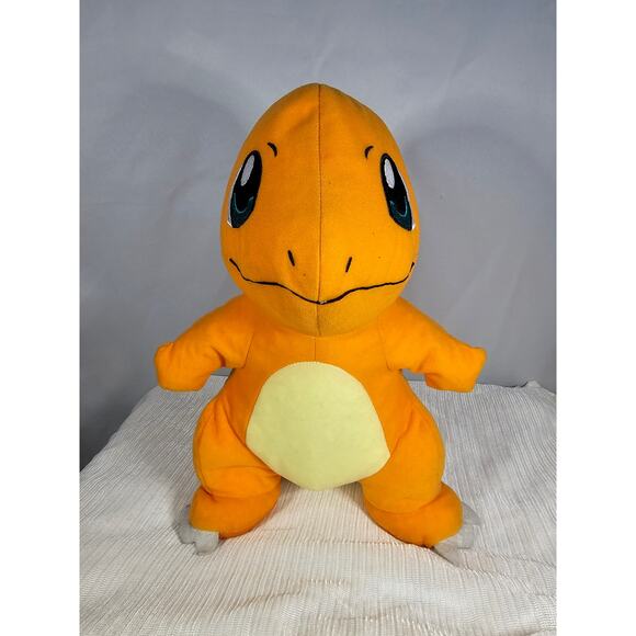 Pokemon Charmander Plush 12” Fire Tail Stuffed Animal Toy Factory 2022 - Picture 1 of 10